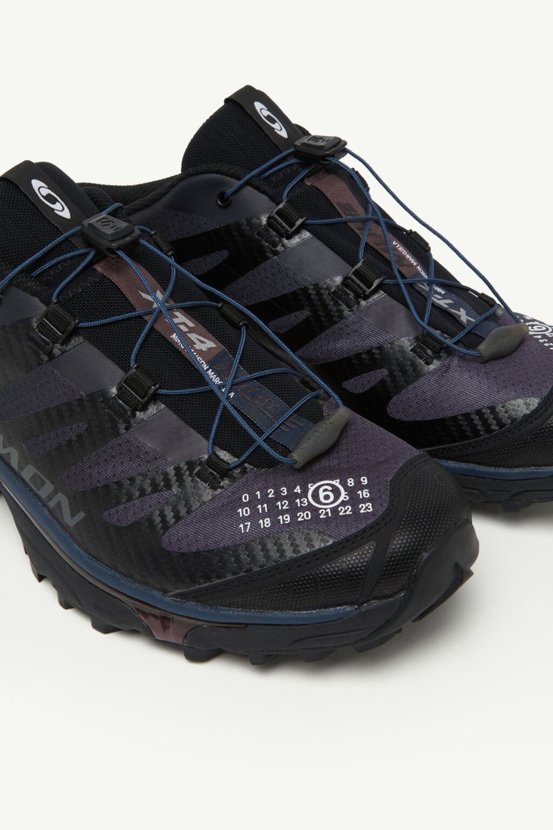 MM6 Sneaker mules x salomon black/nine iron/hunkle berry violet låga sneakers herr – bild 4