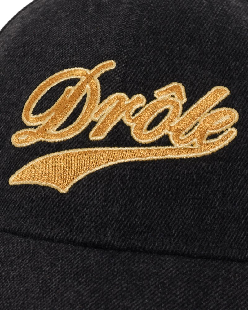 Drôle De Monsieur Keps drôle embroidered denim herr – bild 3