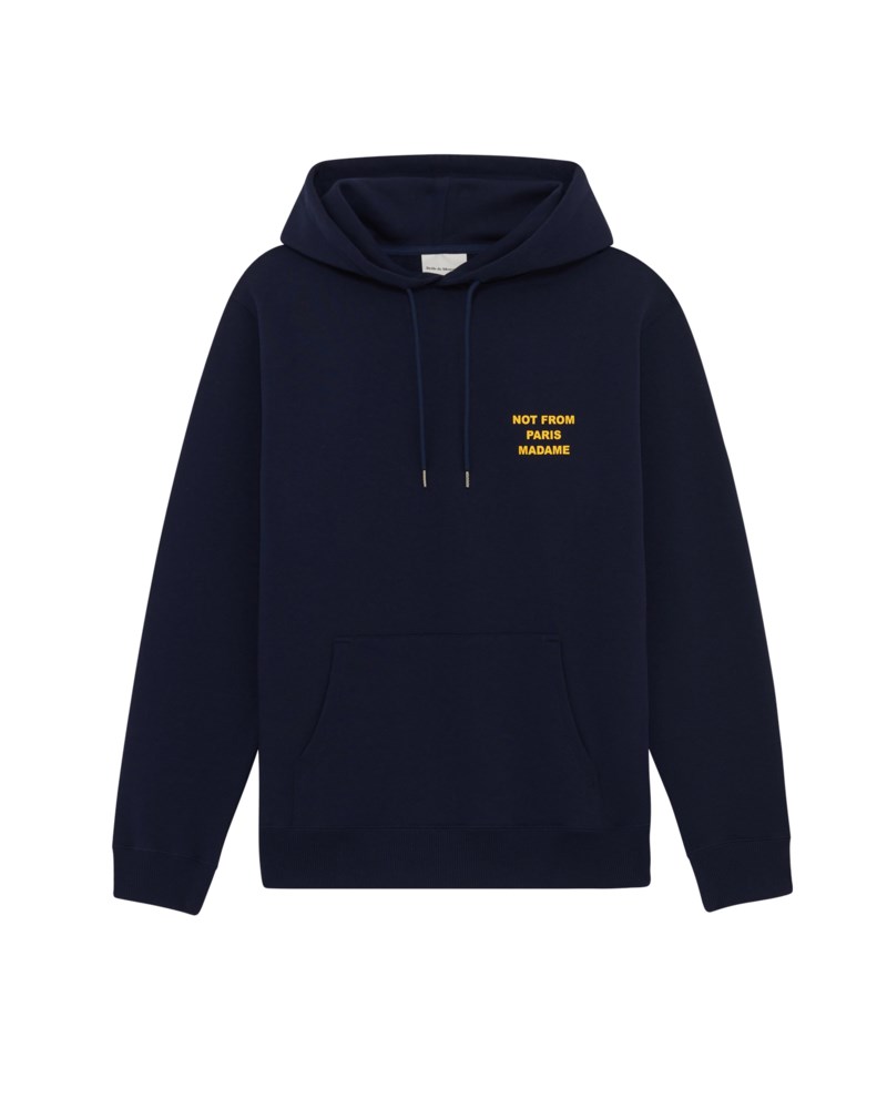 Hoodie bold slogan