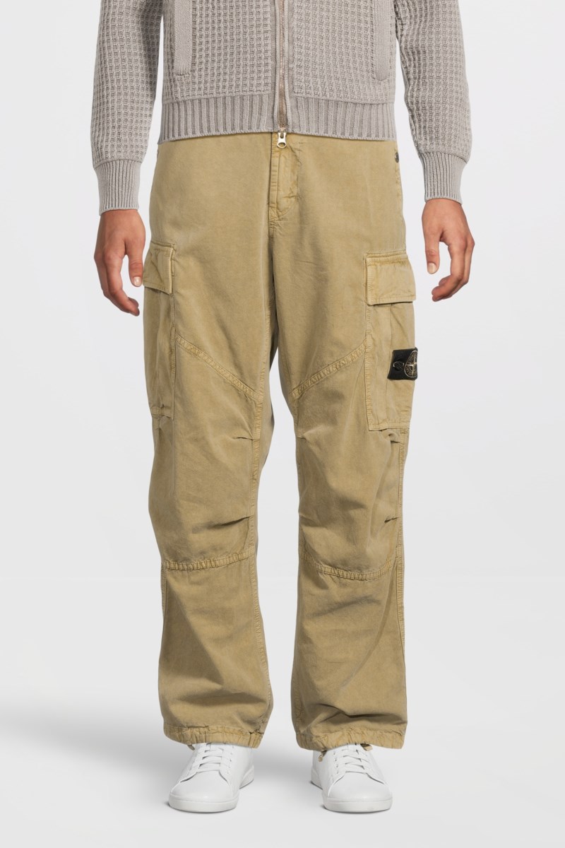 Stone Island Byxa loose-fit with drawstring cuffs herr – bild 2