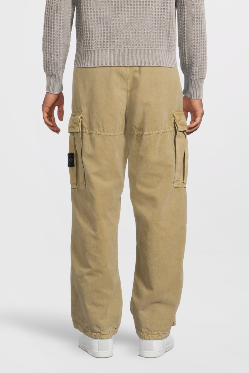 Stone Island Byxa loose-fit with drawstring cuffs herr – bild 4