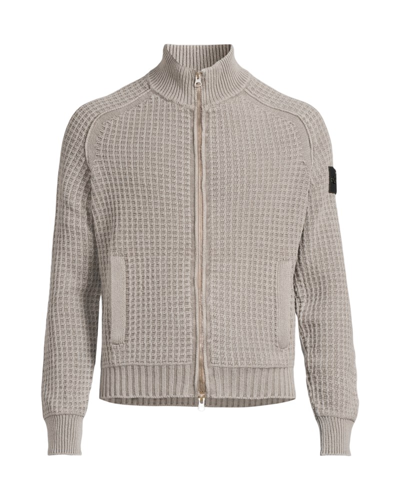 Cardigan 5100034 mineral dyed regenerated cotton