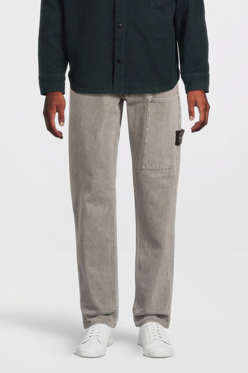 Stone Island Jeans 3100037 mineral dyed cotton gabardine-tc herr – bild 2