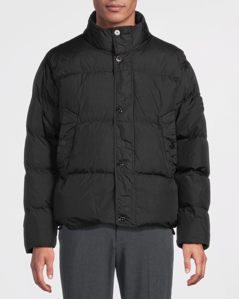 Stone Island Puffer 4100109 crinkle reps ny dunjackor herr – bild 2