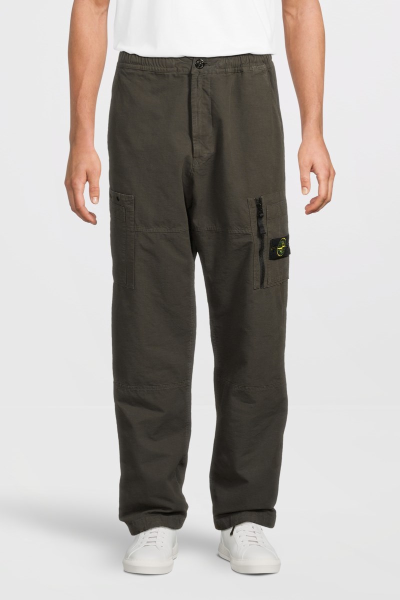 Stone Island Byxa 3100015 cotton ripstop herr – bild 2
