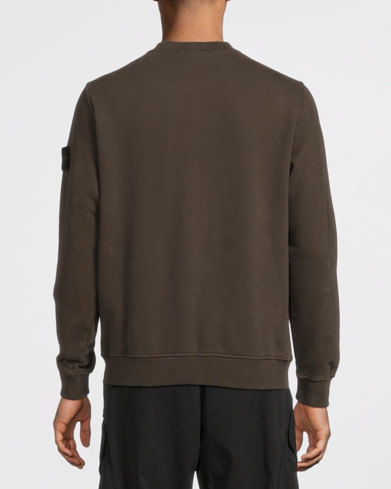 Stone Island Sweatshirts 6100038 brushed cotton fleece herr – bild 3