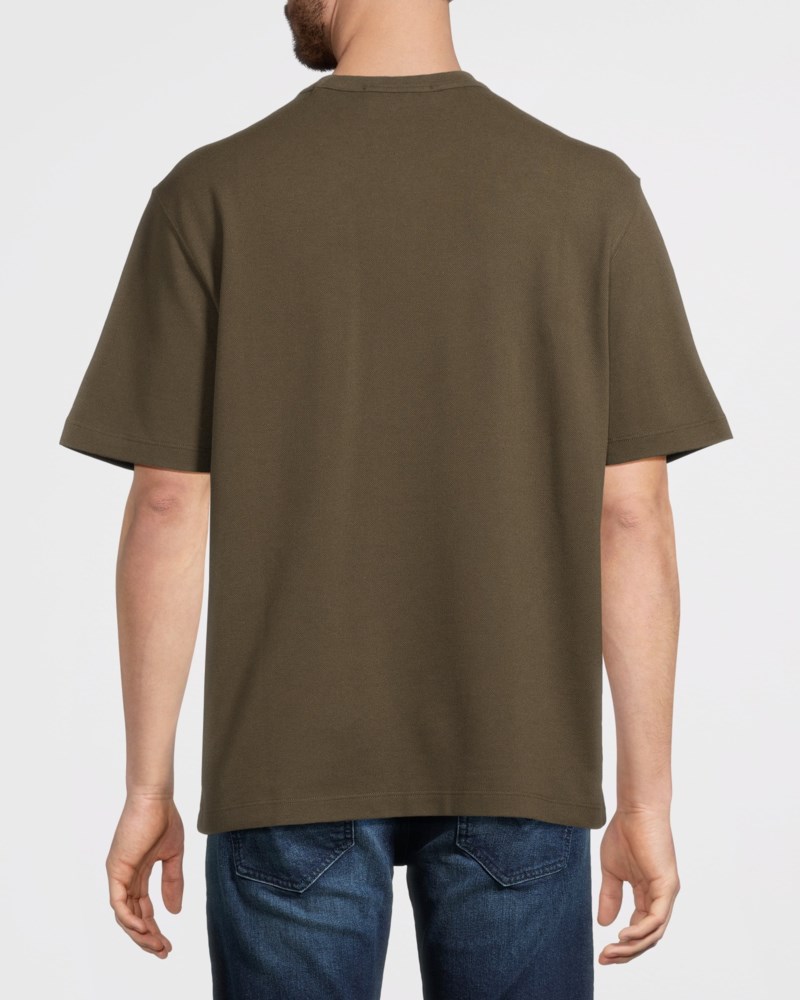 Stone Island T-shirt 50/2 cotton piqué herr – bild 3
