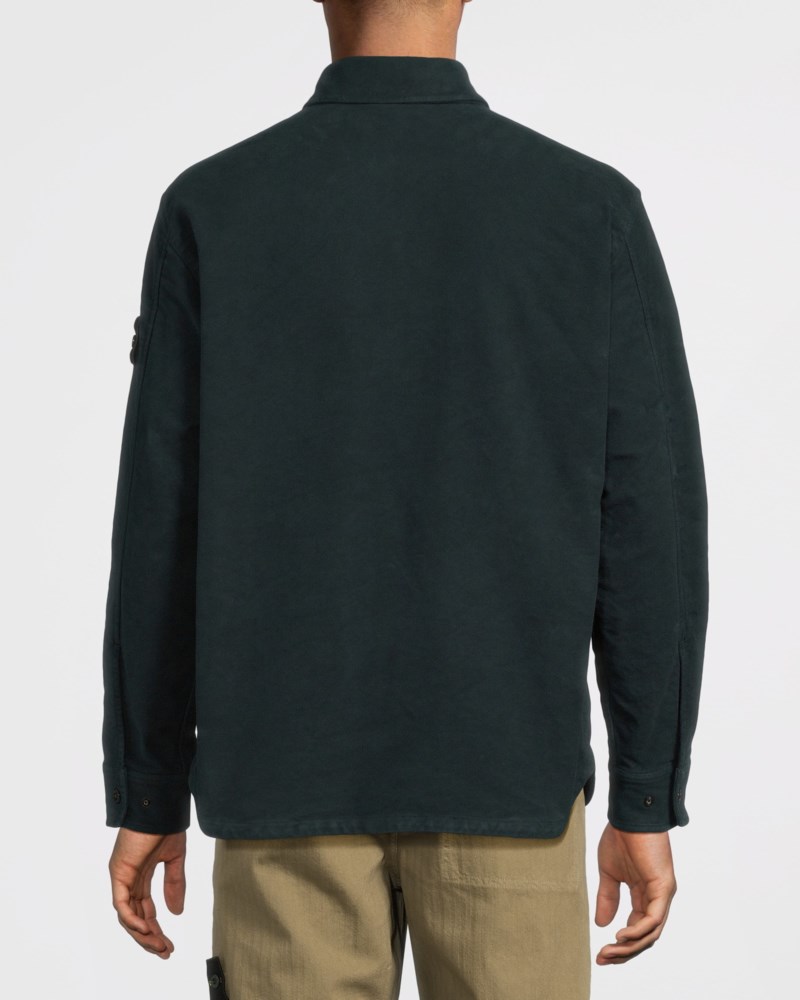 Stone Island Overshirt 1200030 cotton moleskin-tc overshirts herr – bild 3