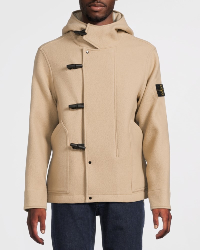 Stone Island Parka with toggle-button fastening jackor herr – bild 2