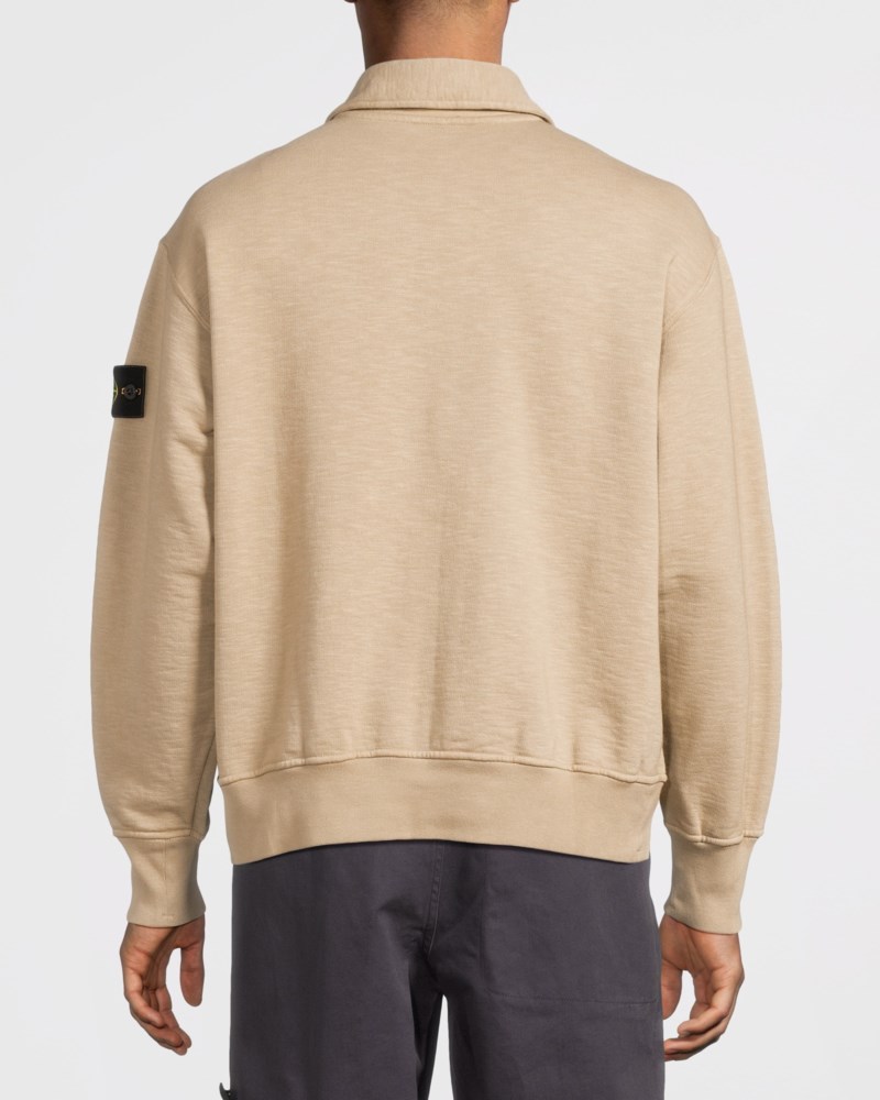 Stone Island Pikétröja oversized-fit with button fastening herr – bild 4