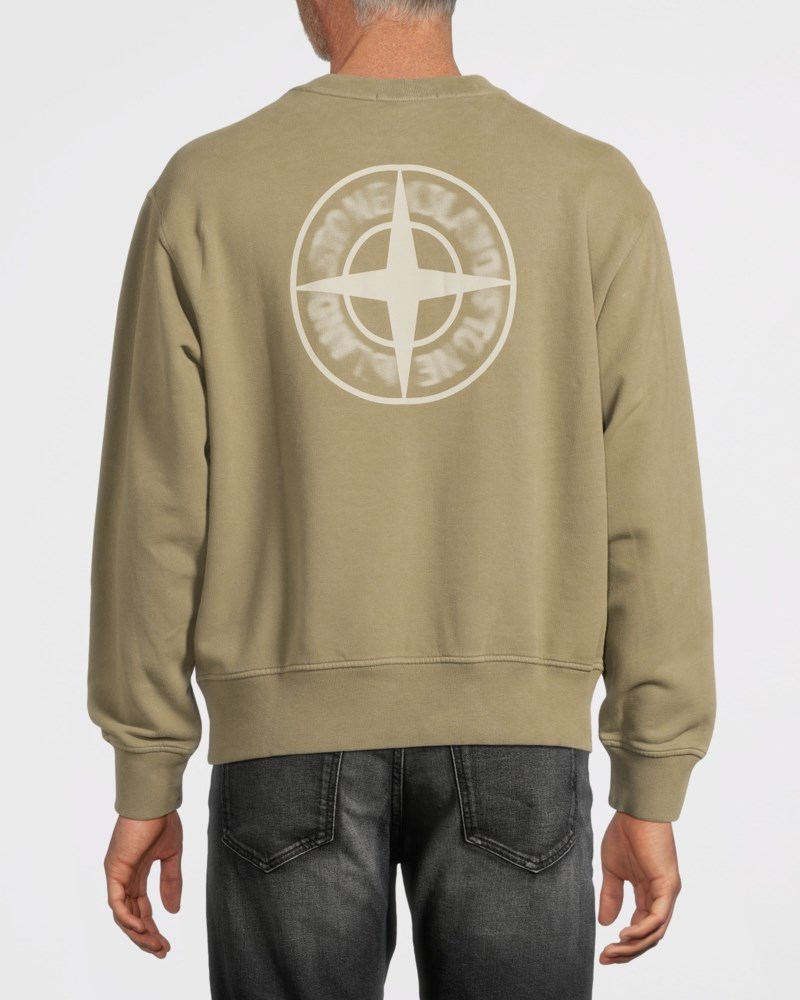 Stone Island Sweatshirt cotton fleece 6100039 herr – bild 3