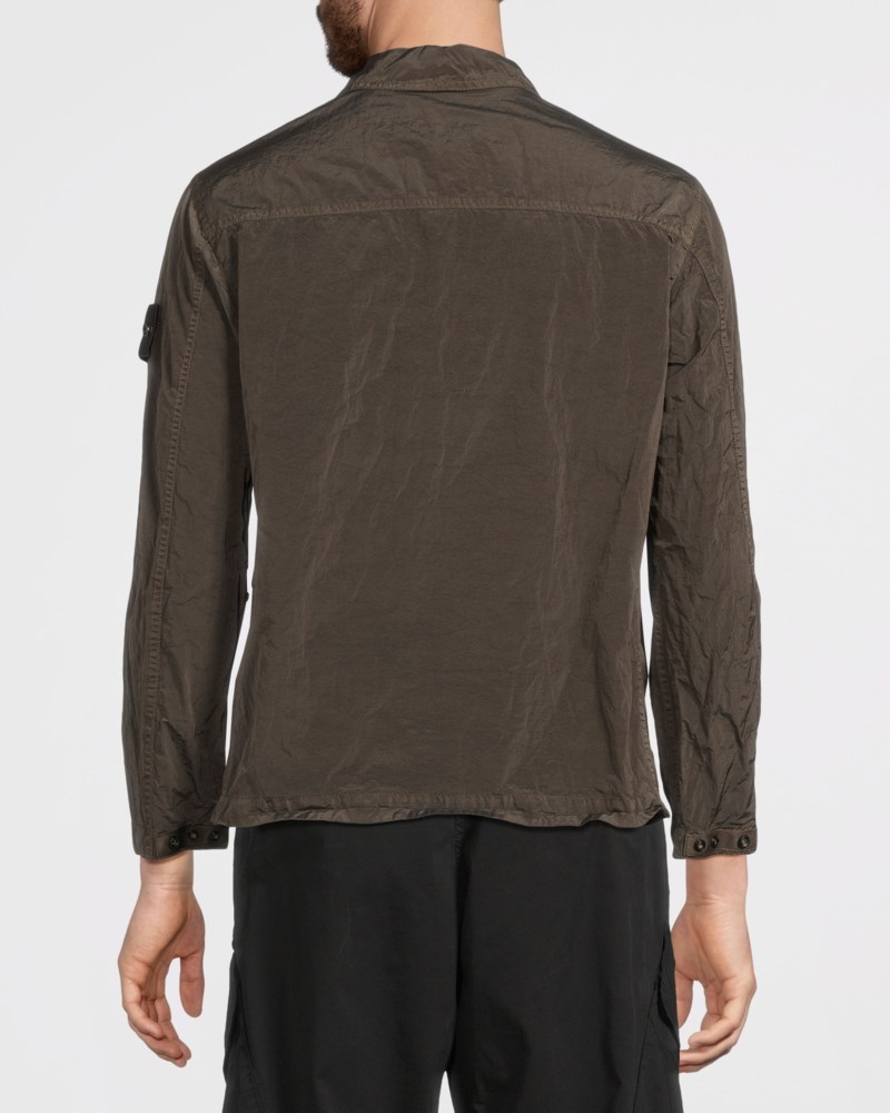 Stone Island Overshirt 1200009 nylon metal in econyl overshirts herr – bild 3