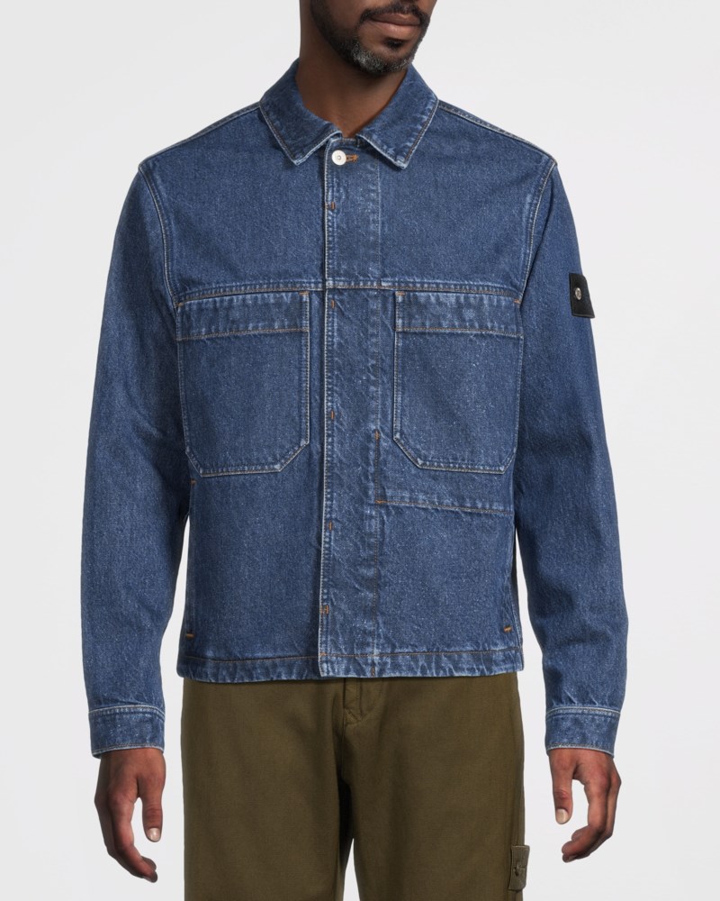 Stone Island Jacka coach with multiple pockets herr – bild 2