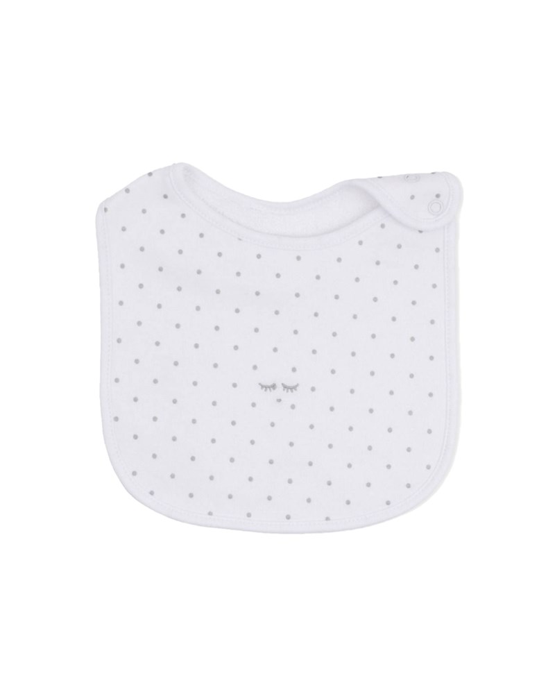 Haklapp saturday bib baby pink 1