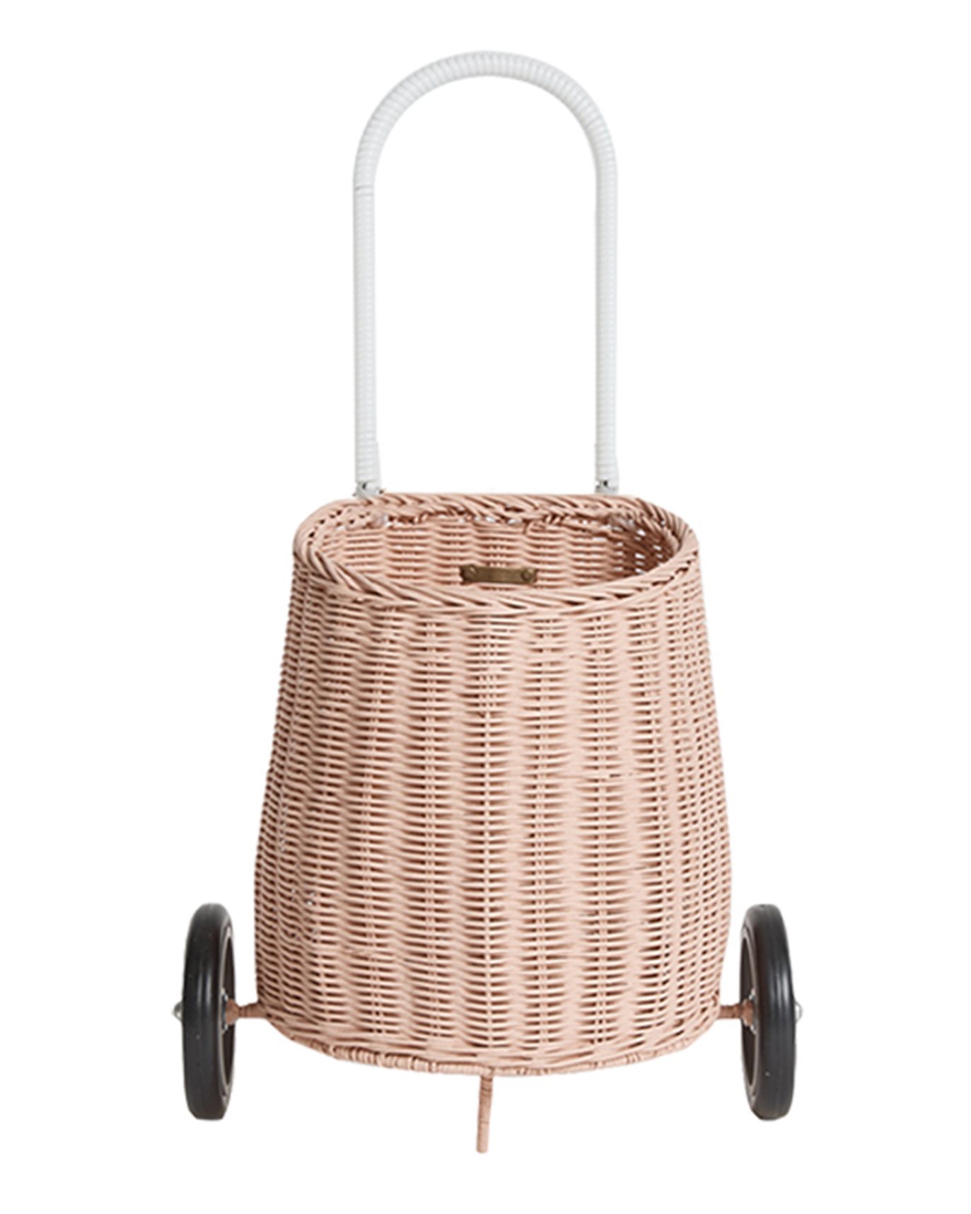 Olli Ella Rullvagn rattan original luggy rosa NK