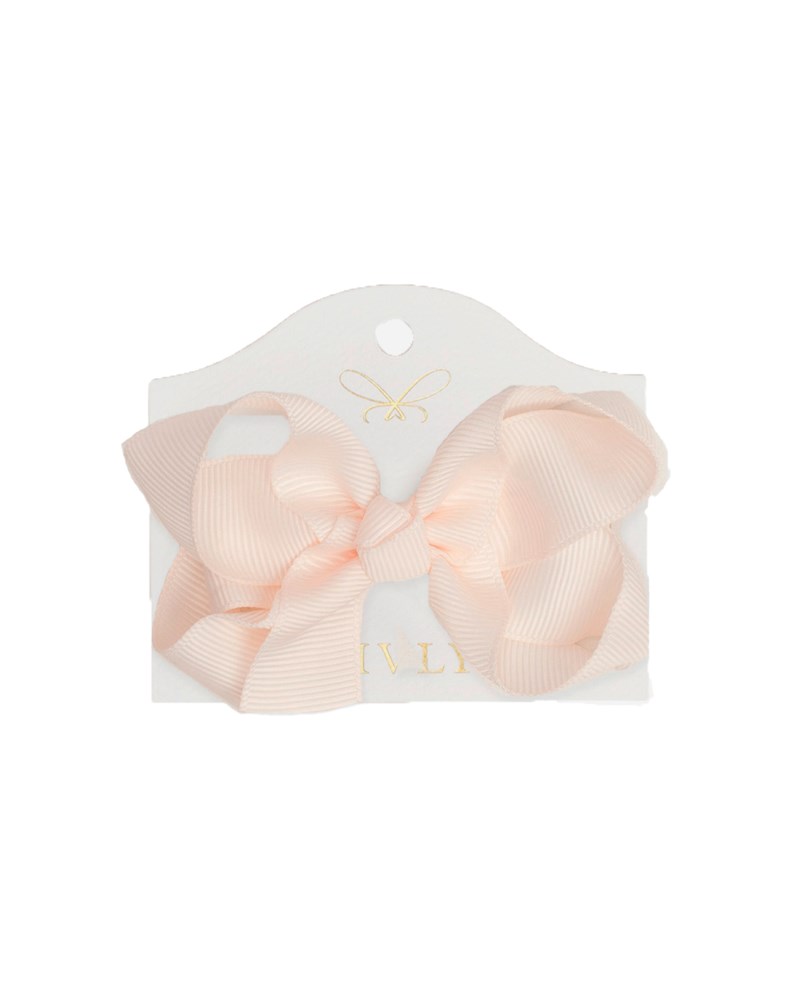 Hårklämma solid bow p slideshow rose 1