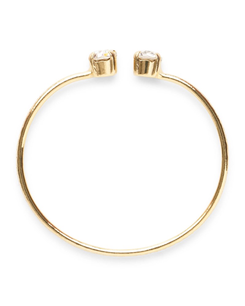 Armband girls bracelet crystal guld 2