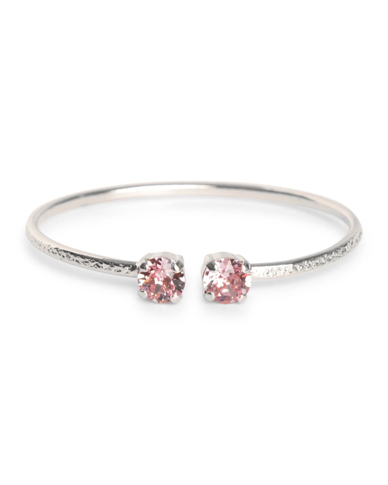 Armband girls bracelet rhodium light rose silver 1