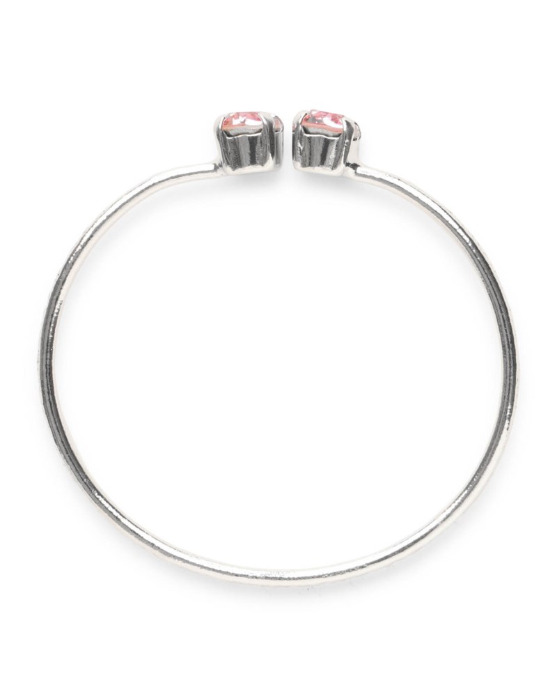 Armband girls bracelet rhodium light rose silver 2
