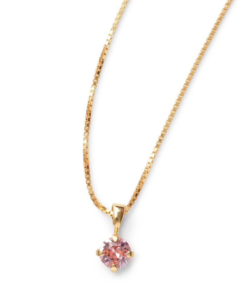 Halsband girls gold light rose guld 1
