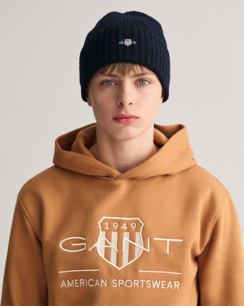Mössa shield beanie evening blue 3
