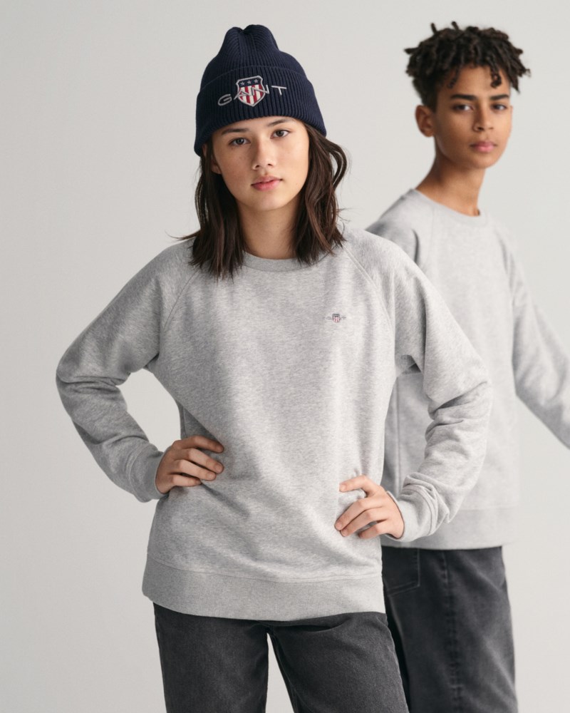 Sweatshirt shield c-neck 2