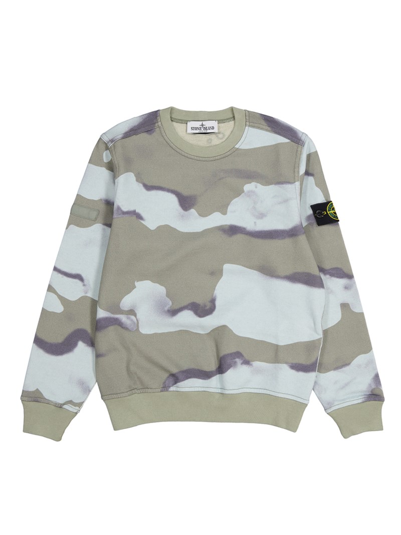 Sweatshirt camo badge 1