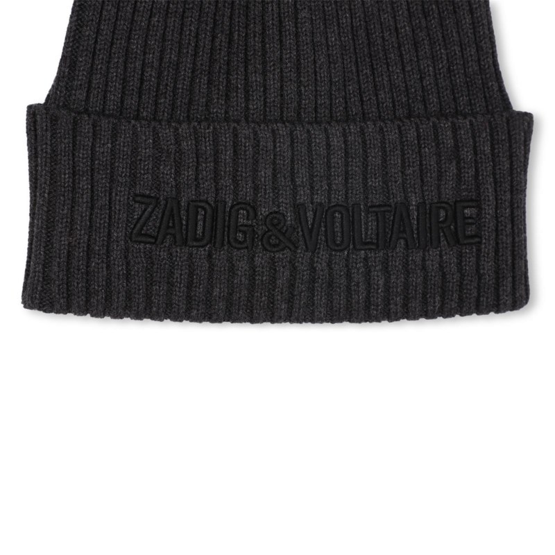 Mössa pull on charcoal grey 5