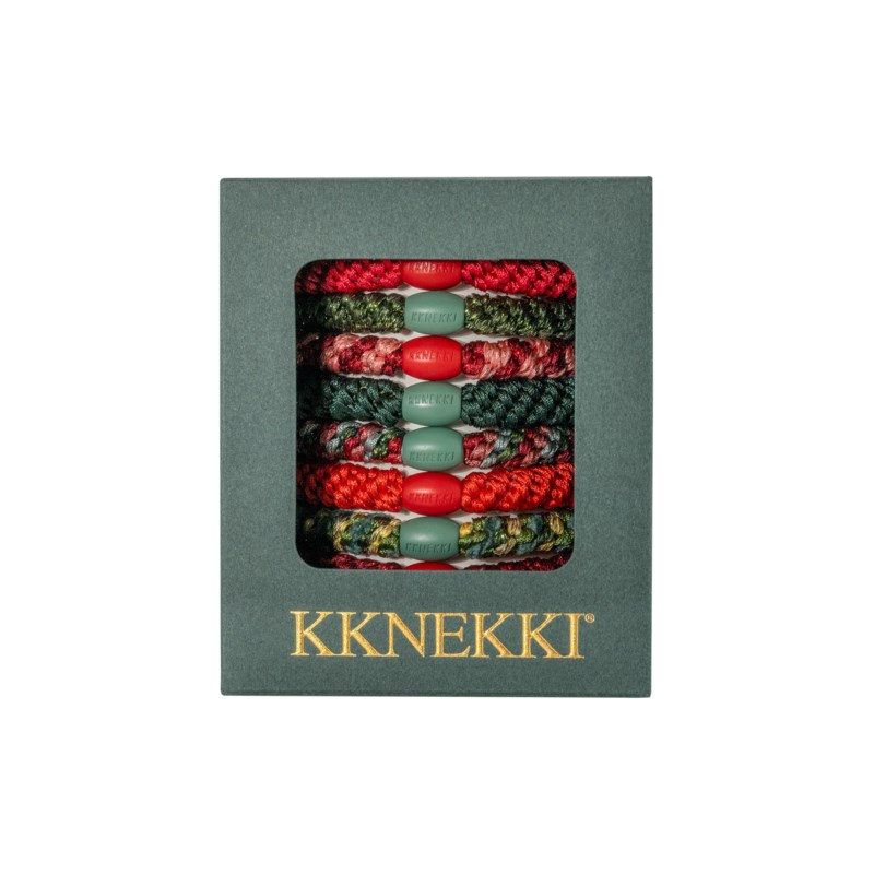 Kknekki 8 pack bundle holiday edition red/green 1