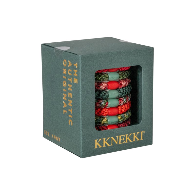 Kknekki 8 pack bundle holiday edition red/green 2