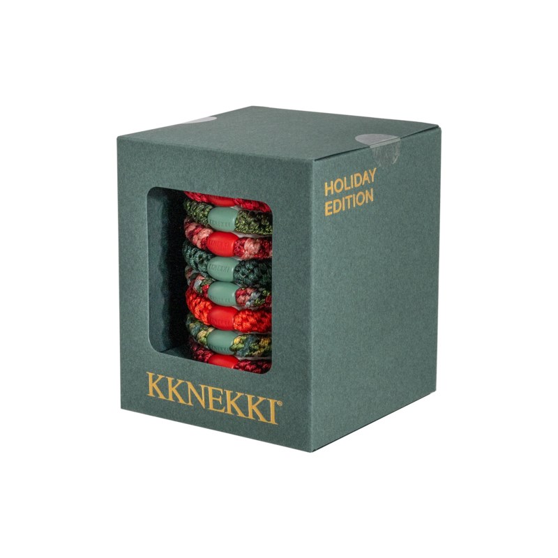 Kknekki 8 pack bundle holiday edition red/green 3