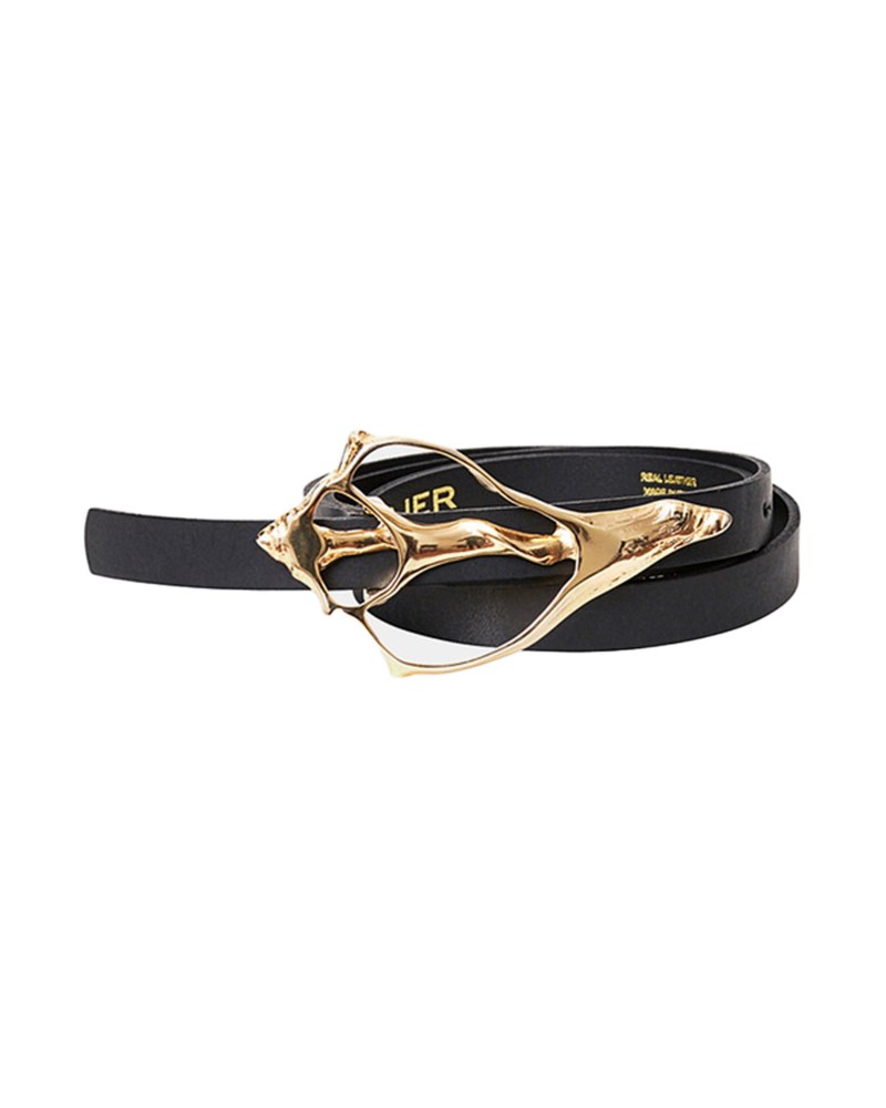 Bälte shell black gold 2