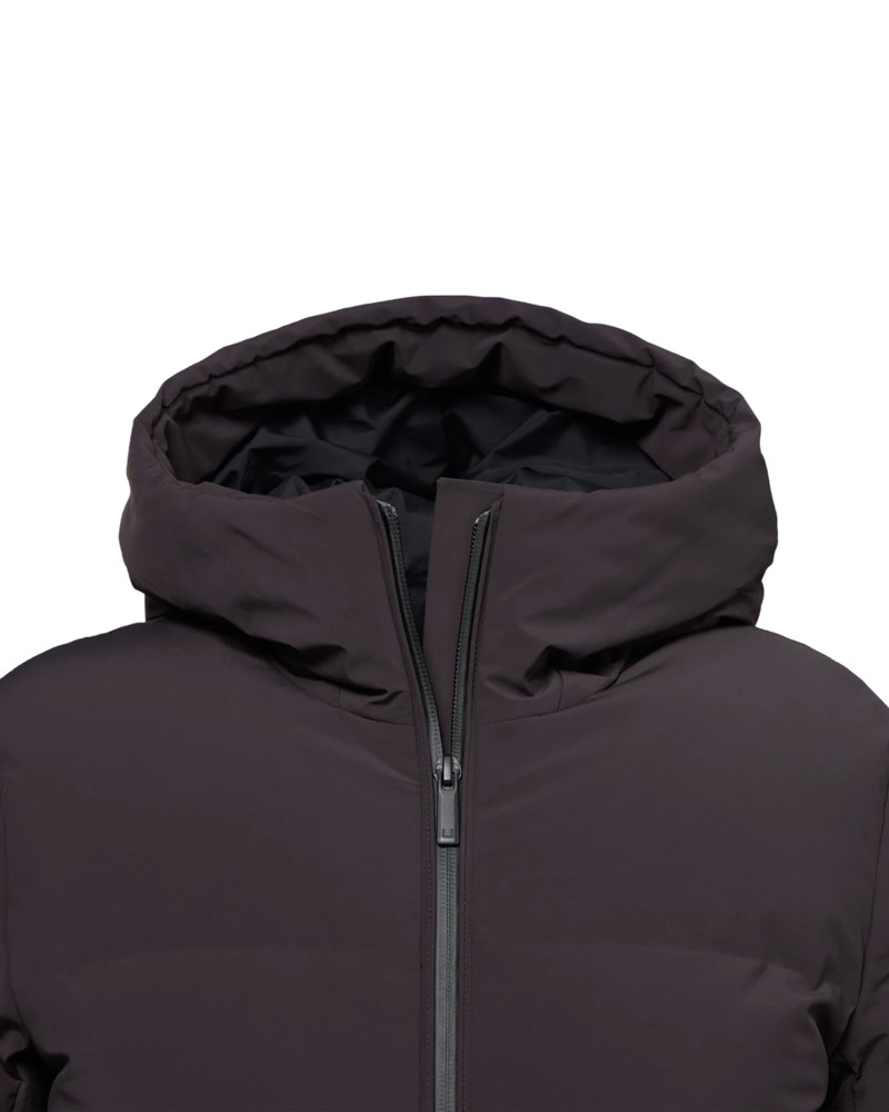 Lång dunkappa infinity down coat dark olive 2