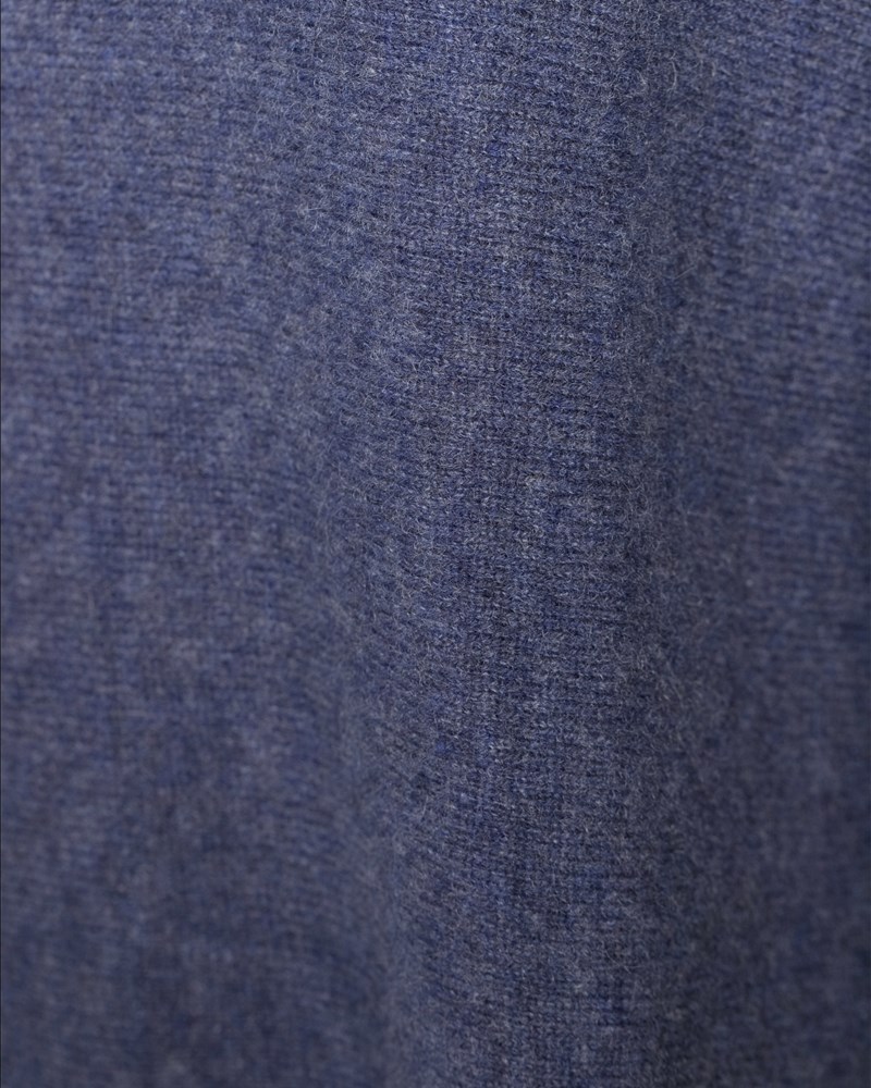Tröja curved denim blue 5