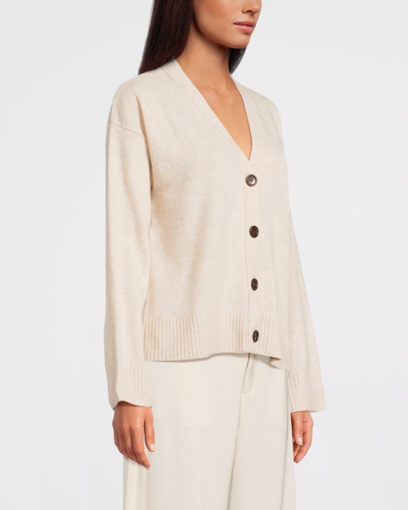 Kofta v-neck wide mink 3