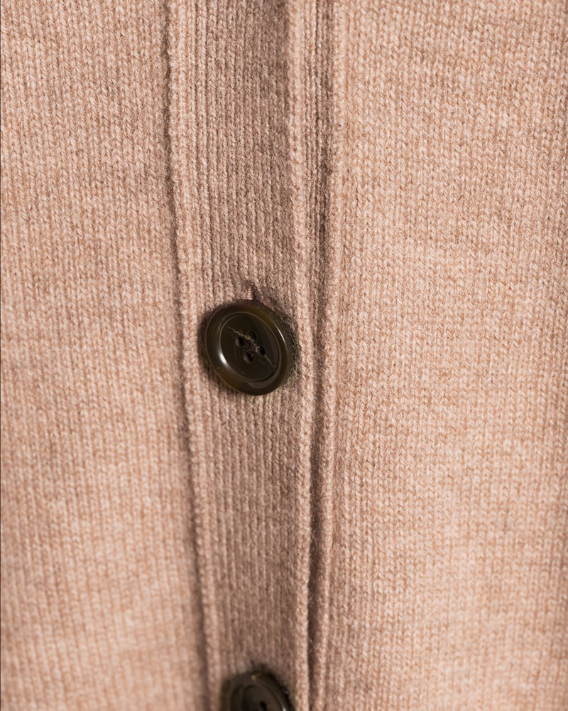 Kofta v-neck wide mink 5