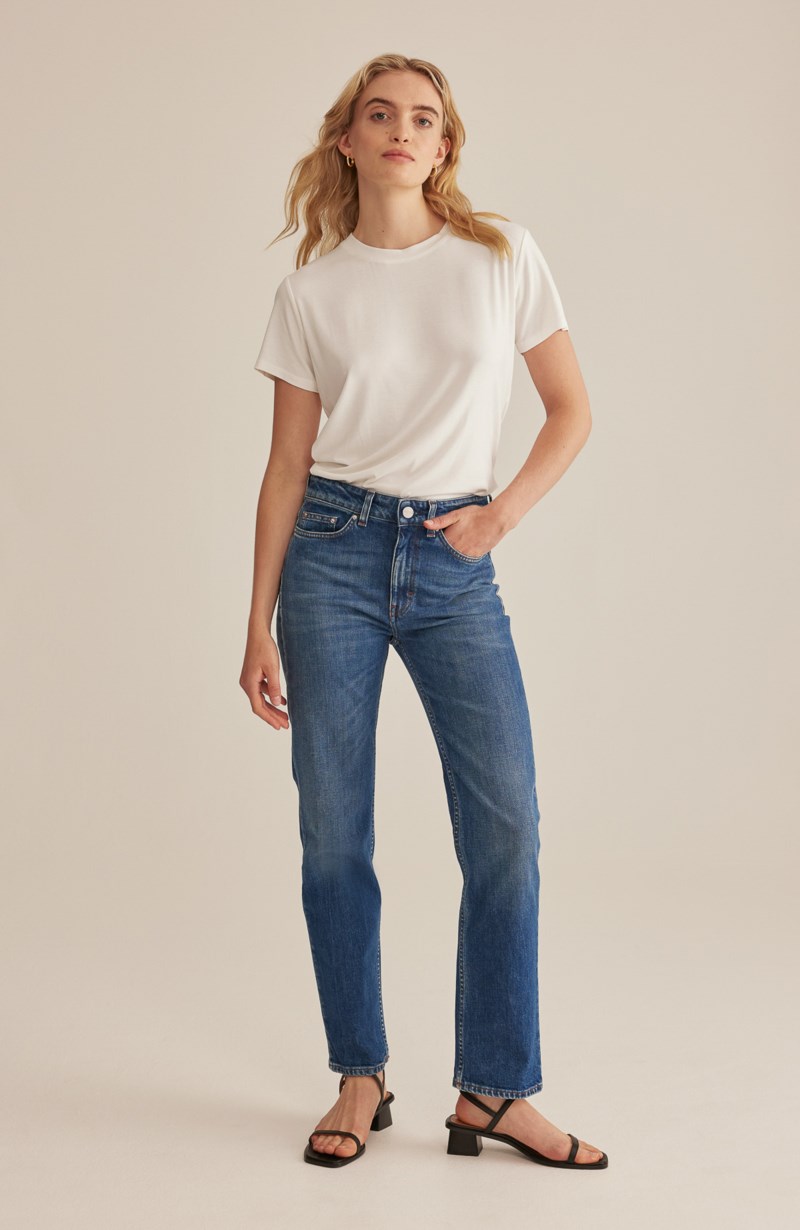 Marville Road Jeans the straight denim short dam – bild 2