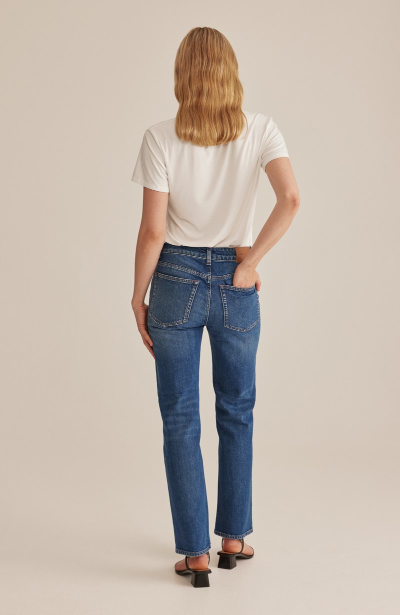 Marville Road Jeans the straight denim short dam – bild 3