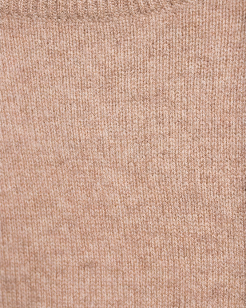 Tröja boxy o-neck cacao 5