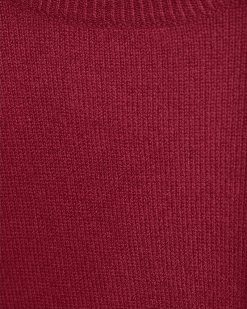 Tröja boxy o-neck cacao 5