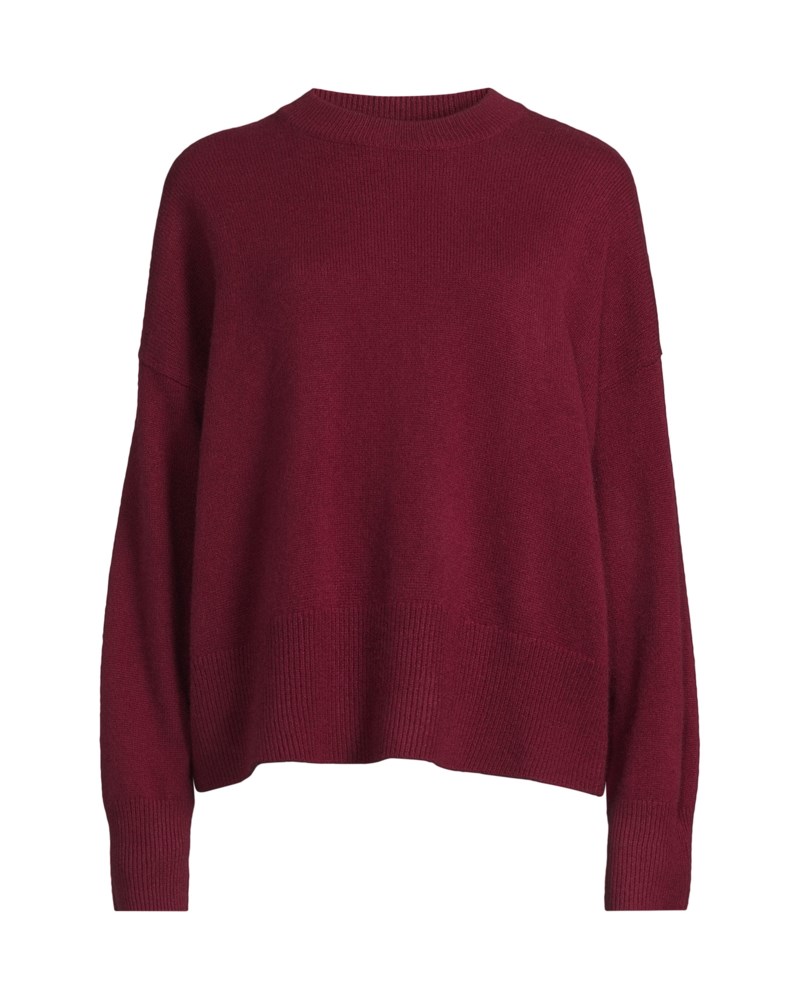 Tröja boxy o-neck
