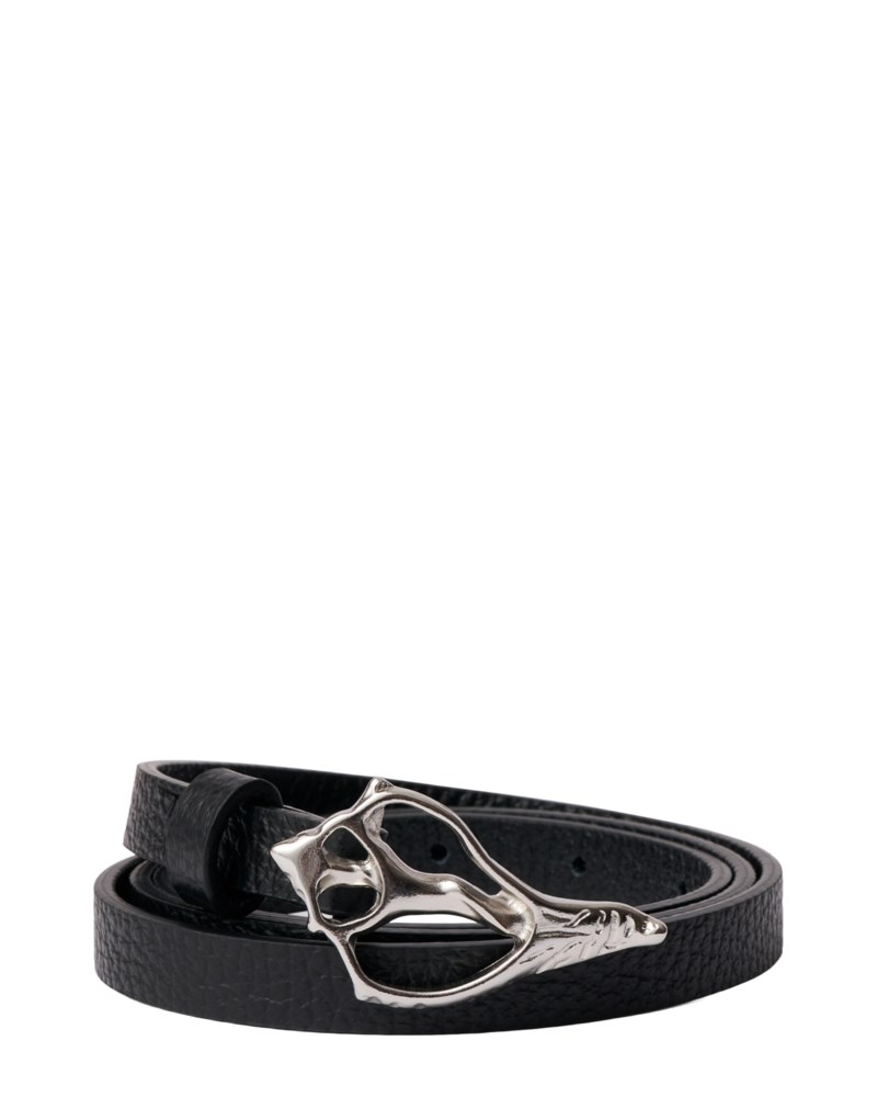 Bälte petit shell pebble black/silver 2