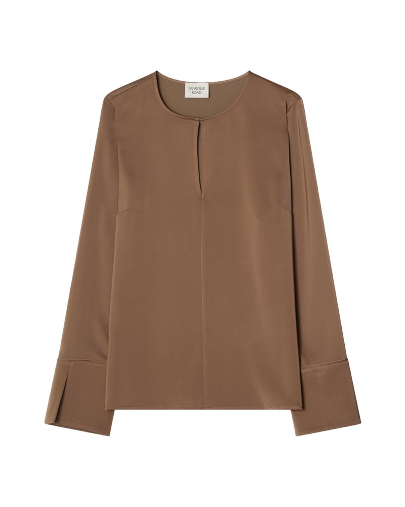 Blus the angela satin 1