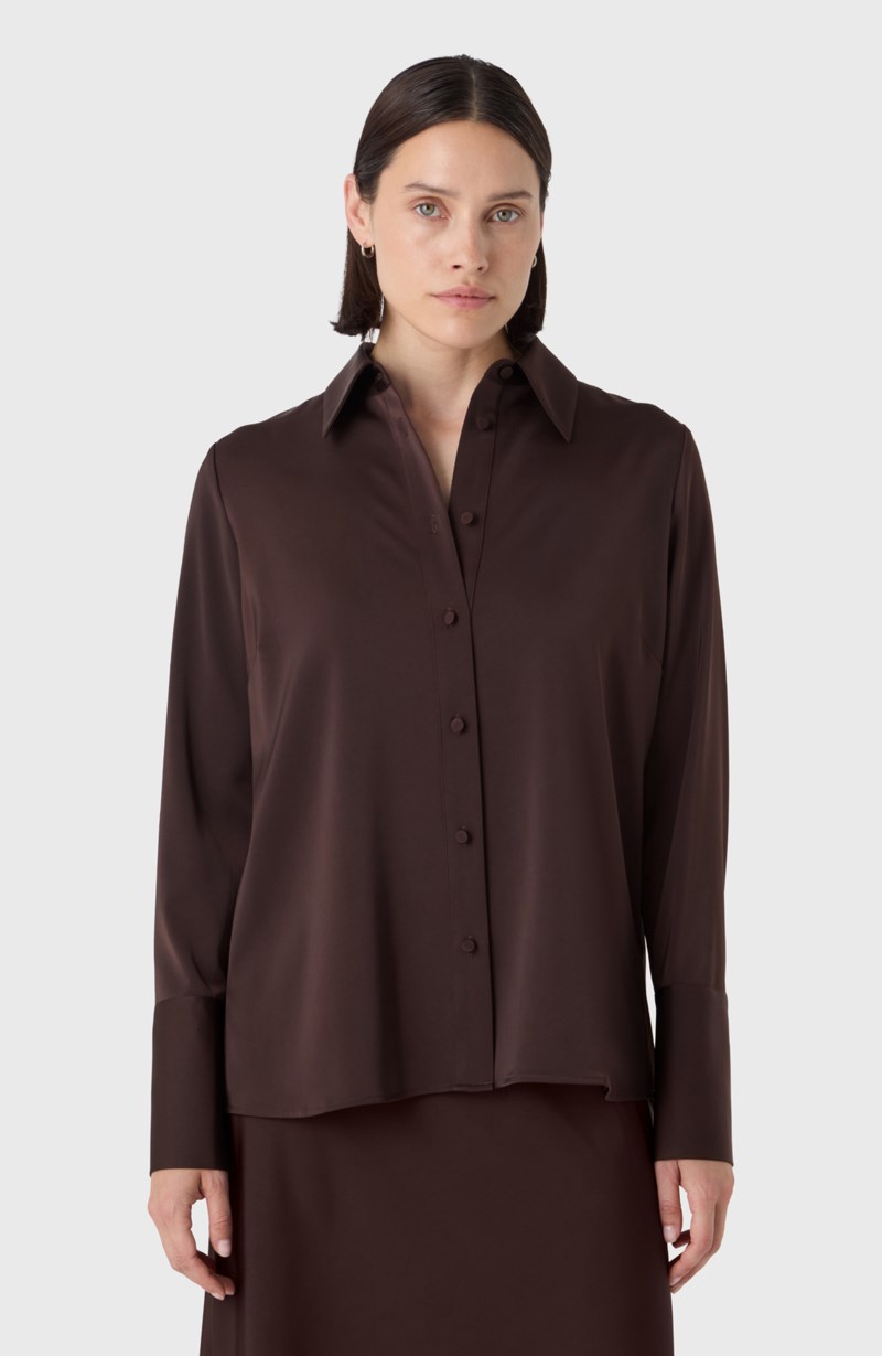 Skjorta the leonie satin 2