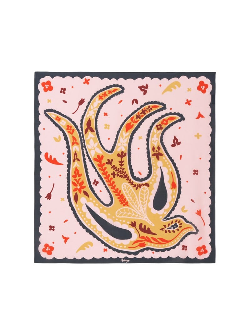 Scarf swallow silk