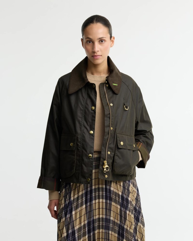 Barbour Jacka icons modern spey waxed dam – bild 3