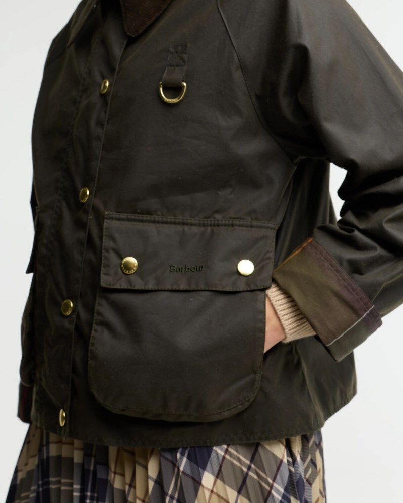 Barbour Jacka icons modern spey waxed dam – bild 5