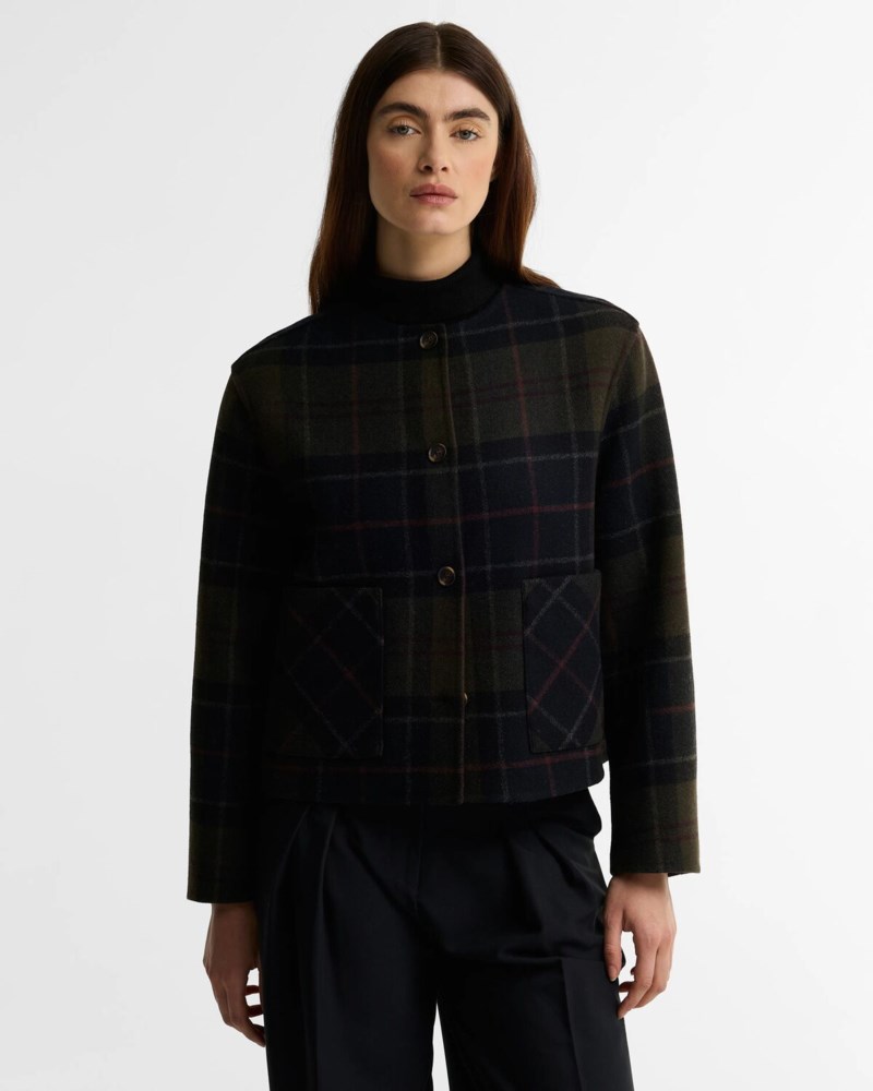 Barbour Overshirt marlow wool skjortor & blusar dam – bild 3