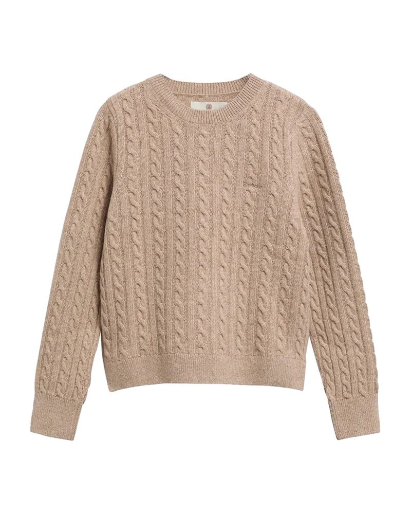 Tröja ashdown cable knitted