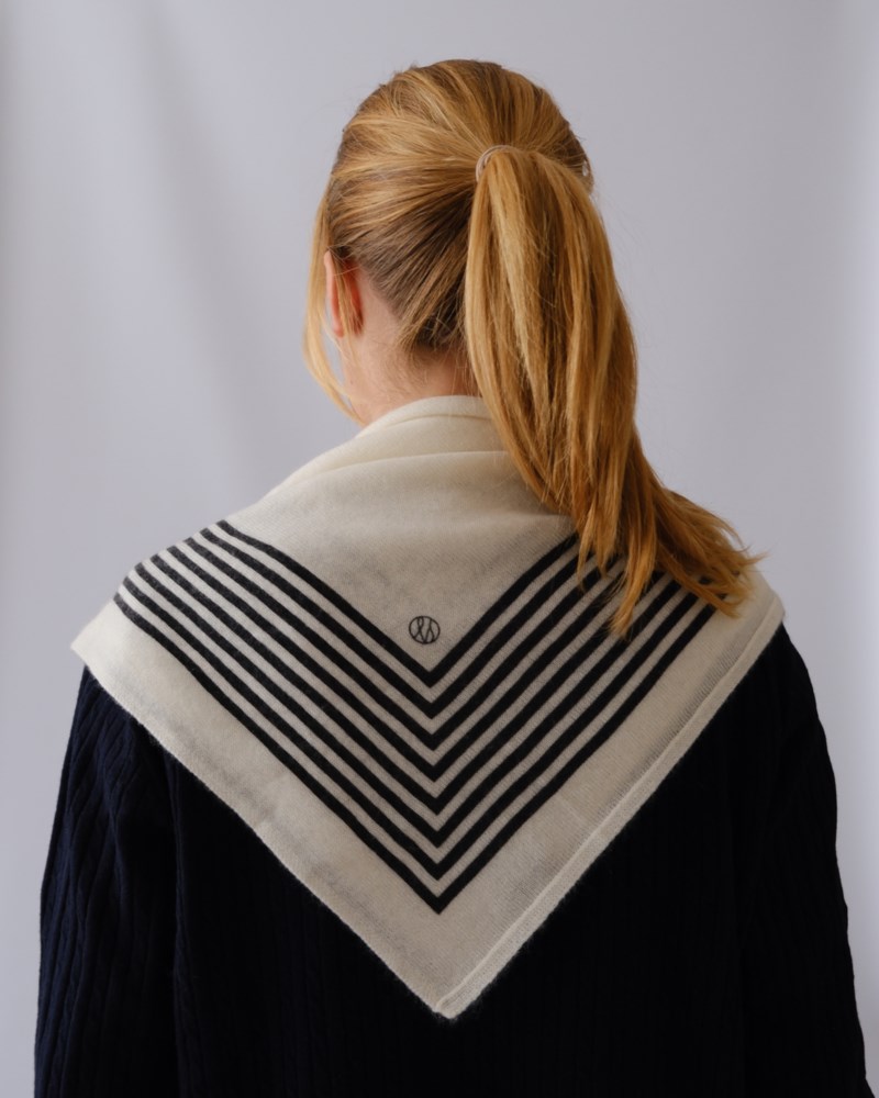 LESCARF Scarf striped cashmere halsdukar & sjalar dam – bild 3